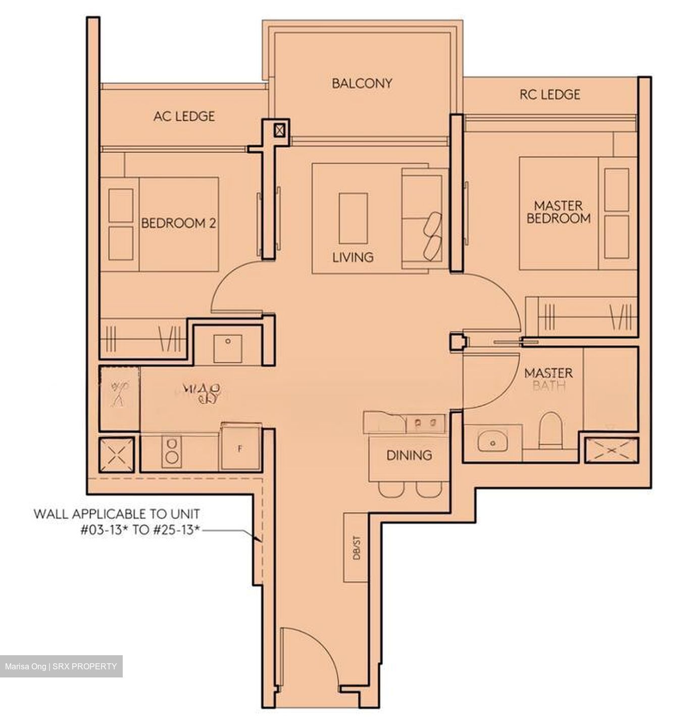Amo Residence (D20), Apartment #531047601